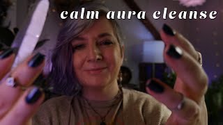 Aura Cleanse Reiki ASMR - Calm & Peaceful - Soft Spoken Energy Healing Session with Crystal Magic