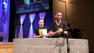 Evans amazing baptism speech