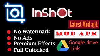 InShot Premium Mod apk 2021 | VIP Version Unlocked | All Unlocked | screenshot 4