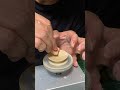 小さなお皿の作り方_成形編 #shotrs #ミニチュア陶芸 #ゆびろくろ #陶芸 #miniaturepottery