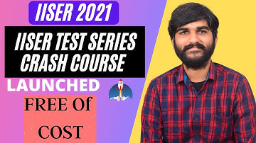 IISER Test Series Launched🔥 | IISER 2021 Crash Course | IISER Aptitude Test 2021 | #IISER #IAT #SCB