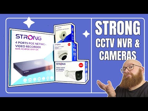 Advanced Security for a Budget Price! STRONG 4 Channel CCTV NVR and Cameras