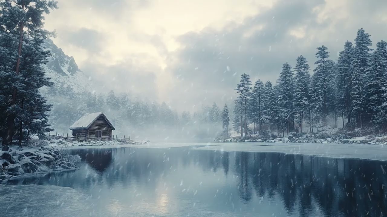 A Winter Story Told Only by Snow, Wind, and Quiet Light