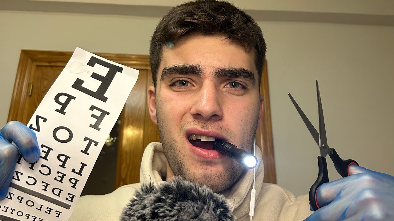 ASMR FAST ROLEPLAYS | Cranial Nerve Exam, Personal Questions, Haircut, Hotel Receptionist