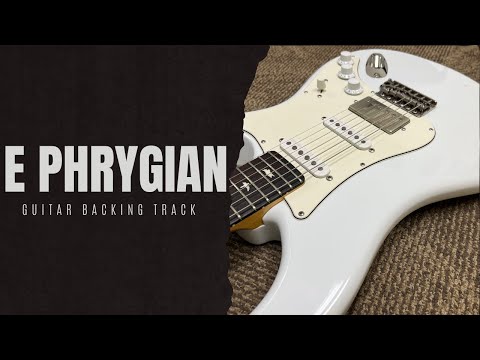 E Phrygian Guitar Backing Track