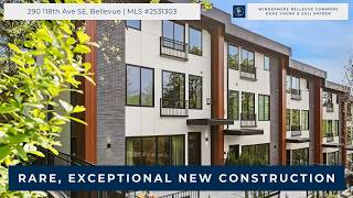 Rare, Exceptional New Construction | 290 118th Ave SE, Bellevue