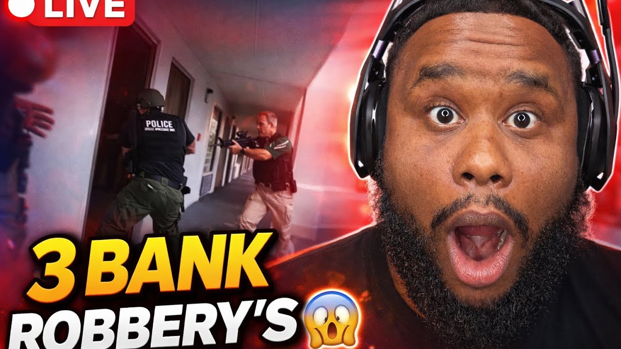 SWAT Team Responds to Man's 3rd Bank Robbery - YouTube