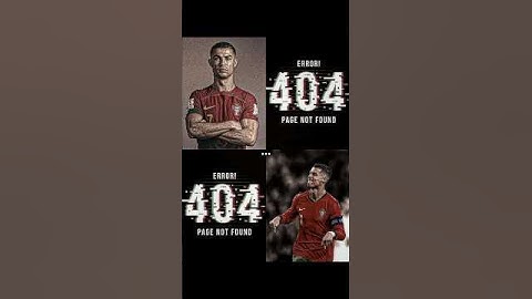 Ronaldo 404 ERROR! #shorts #cristianoronaldo