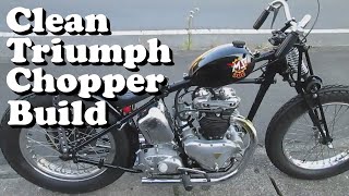 Amazing Triumph Chopper Build !