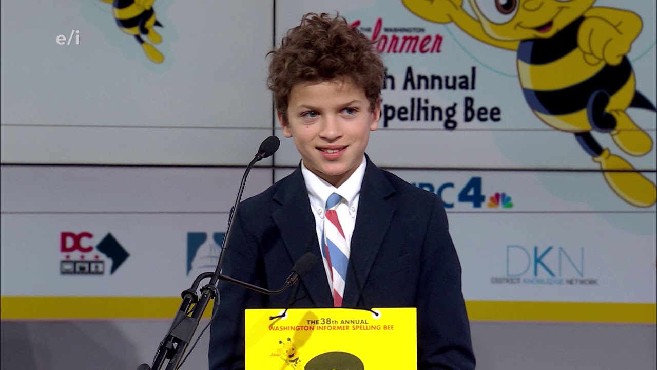 The 38th Annual Washington Informer Spelling Bee - Recorded on 02/29/2020