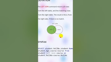SQL Left Join - SQL Server Training in Chennai - kaashiv review #kaashivinfotechreviews