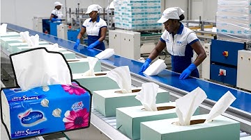How TISSUES are made in the factory