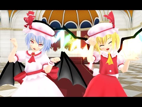 【東方MMD】【失踪宣言?】レミフラでNyanya(ryとウニャウマ