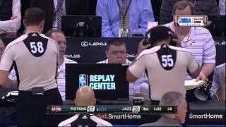 Chris Johnson Flagrant Foul On Andre Drummond (Flagrant1)