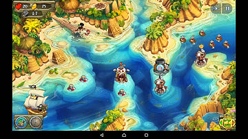 Pirate Legends TD - HD Android Gameplay - Tower Defense Games - Full HD Video (1080p)