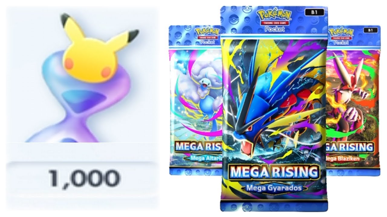 I Spent 1,000 Pack Hourglasses on Mega Rising [Pokemon TCG Pocket]