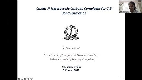 Science Talks Q&A 74: Cobalt-N-Heterocyclic Carbene Complexes for C-B Bond Formation