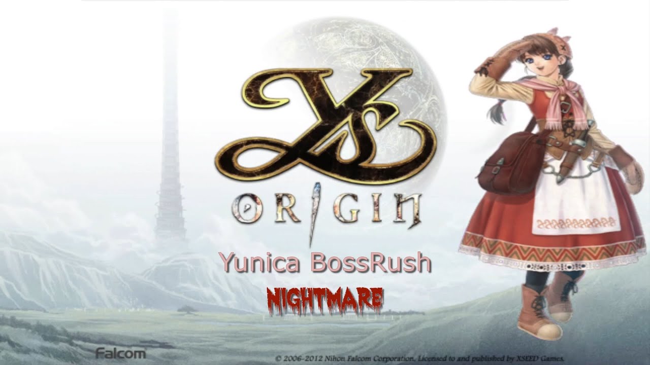 Ys Origin - Yunica Boss Rush (Nightmare)