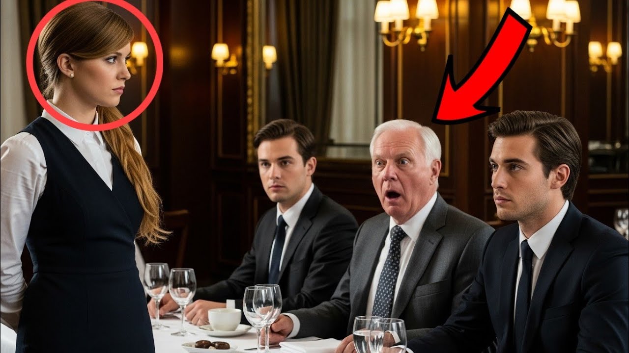 Когда миллиардер не знал, что сказать — заговорила официантка…