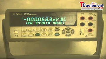 How to set the 34401A compatibility mode for Agilent 34410A