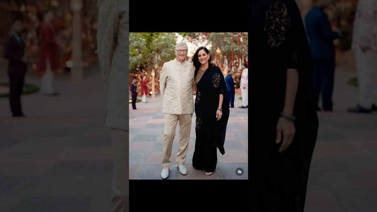 Bill Gates Attend Ambani Wedding 