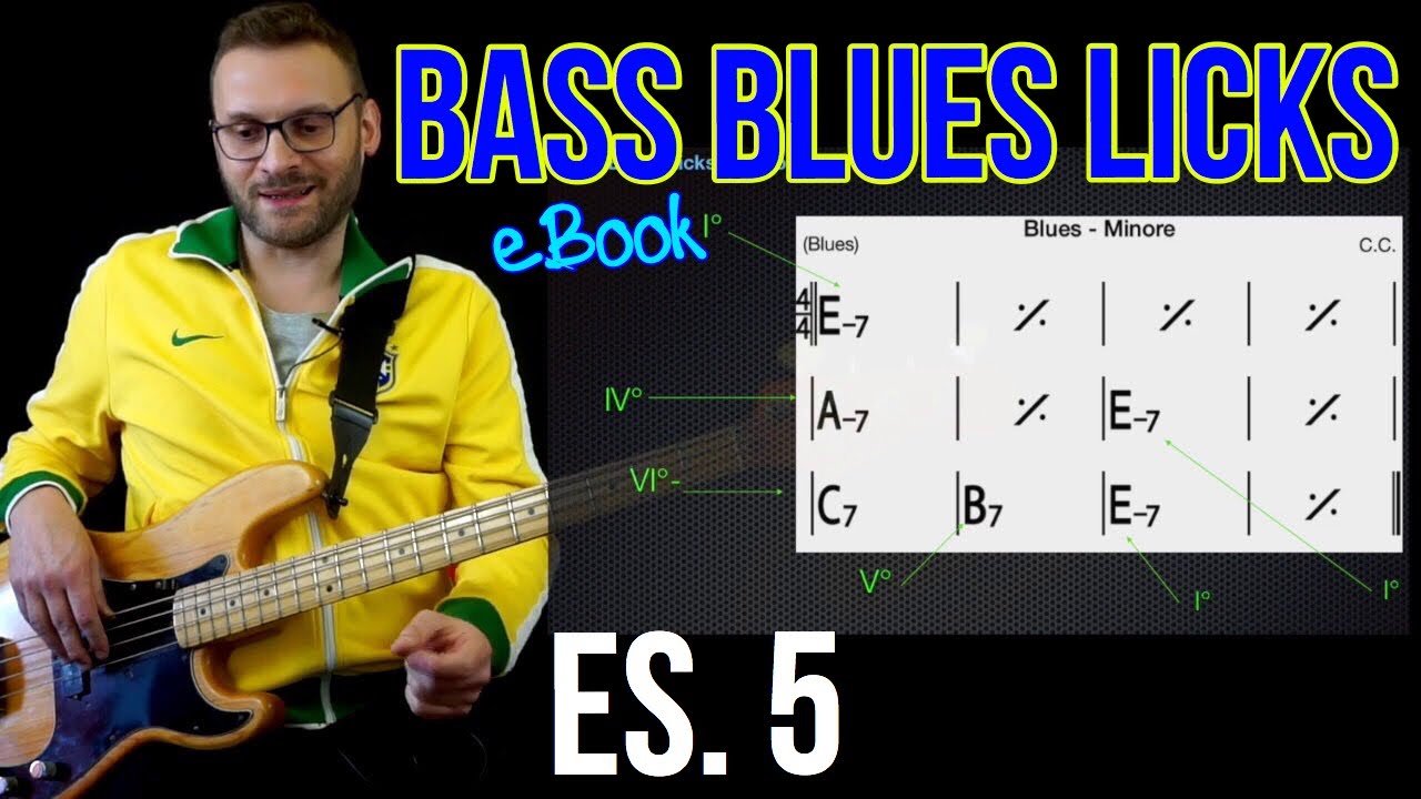 Bass Blues Licks BBL ebook Impara melodie Blues con il basso ...