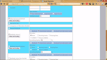 Regresión Múltiple en Statgraphics Stratus