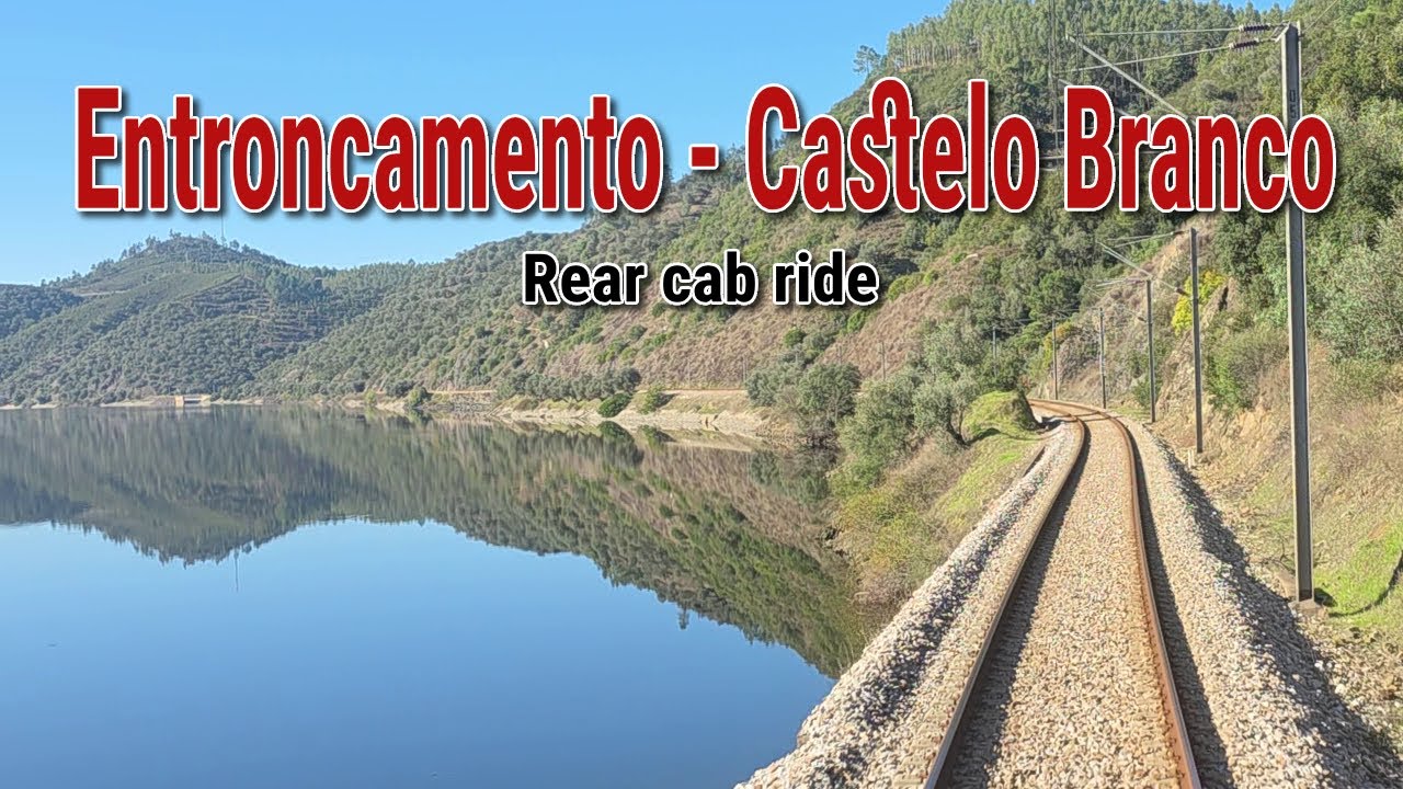 Do Entroncamento a Castelo Branco - Rear cab ride