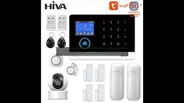 1005002035468441 PG 103 Home Security Alarm System Wifi GSM Alarm Intercom Remote Contr