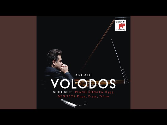 Schubert - Menuet D. 600 (avec trio en mi majeur D. 610) : Arcadi Volodos, piano