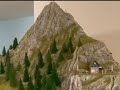 Berge - Szenen und Züge auf der H0 Modellbahnanlage