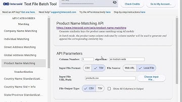 Effortless Product Name Matching with Interzoid