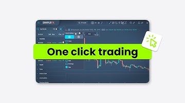 How to Use One Click Trading - SimpleFX WebTrader Tutorial