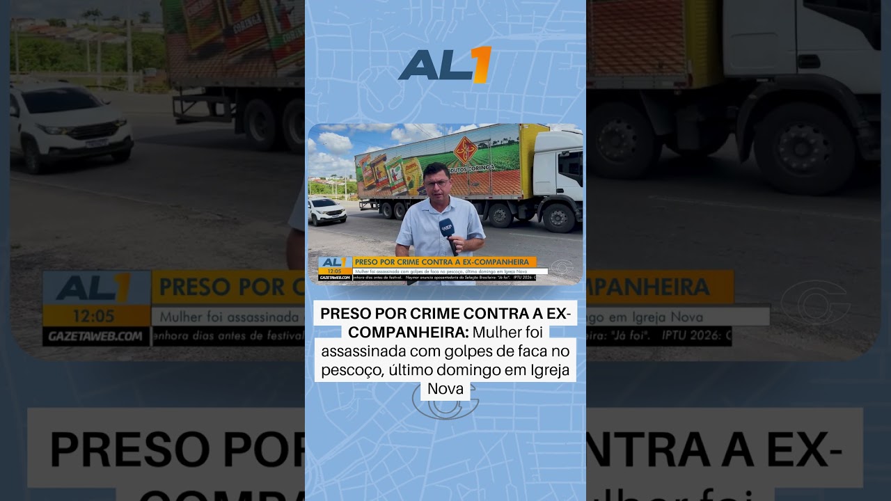 Homem é preso suspeito de matar ex-companheira em Igreja Nova