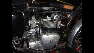 Triumph 3TA Trail Bike - Off with the inlet rockerbox!