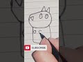 How to draw Gertrudecat #Gertrudecat #shortvideo #drawingtutorials #easydrawing