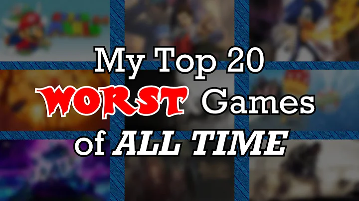 My Top 20 WORST Games of All Time
