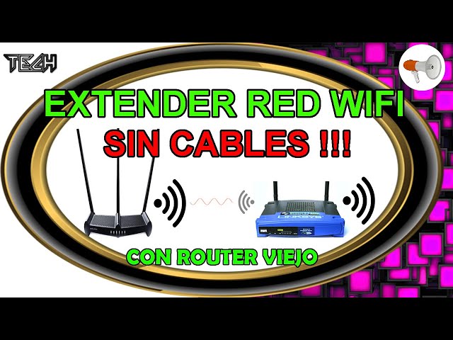 Ampliar señal Wifi con otro Router sin cables extender wifi facil barato 