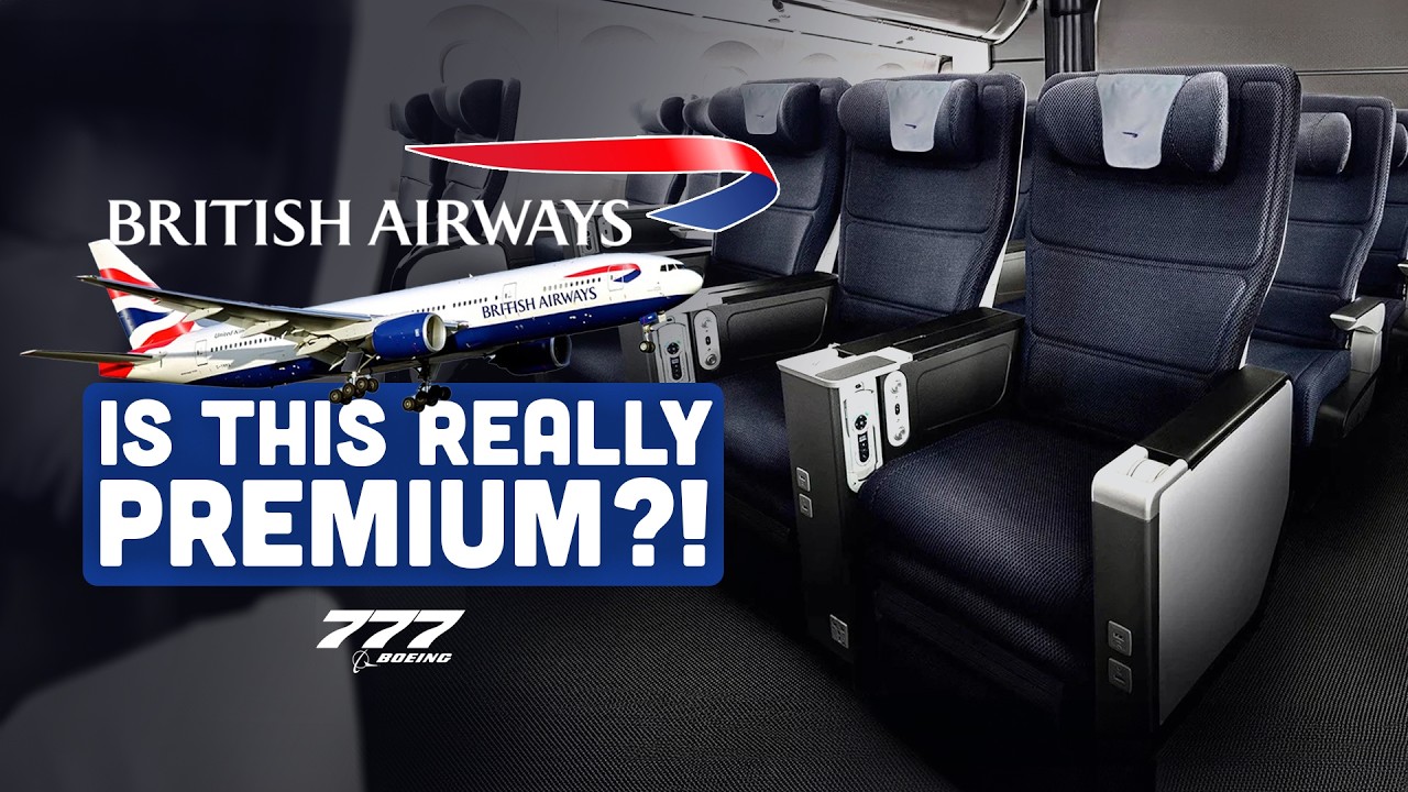 British Airways World Traveller Plus: когда премиум-класс не ощущается премиум-классом.