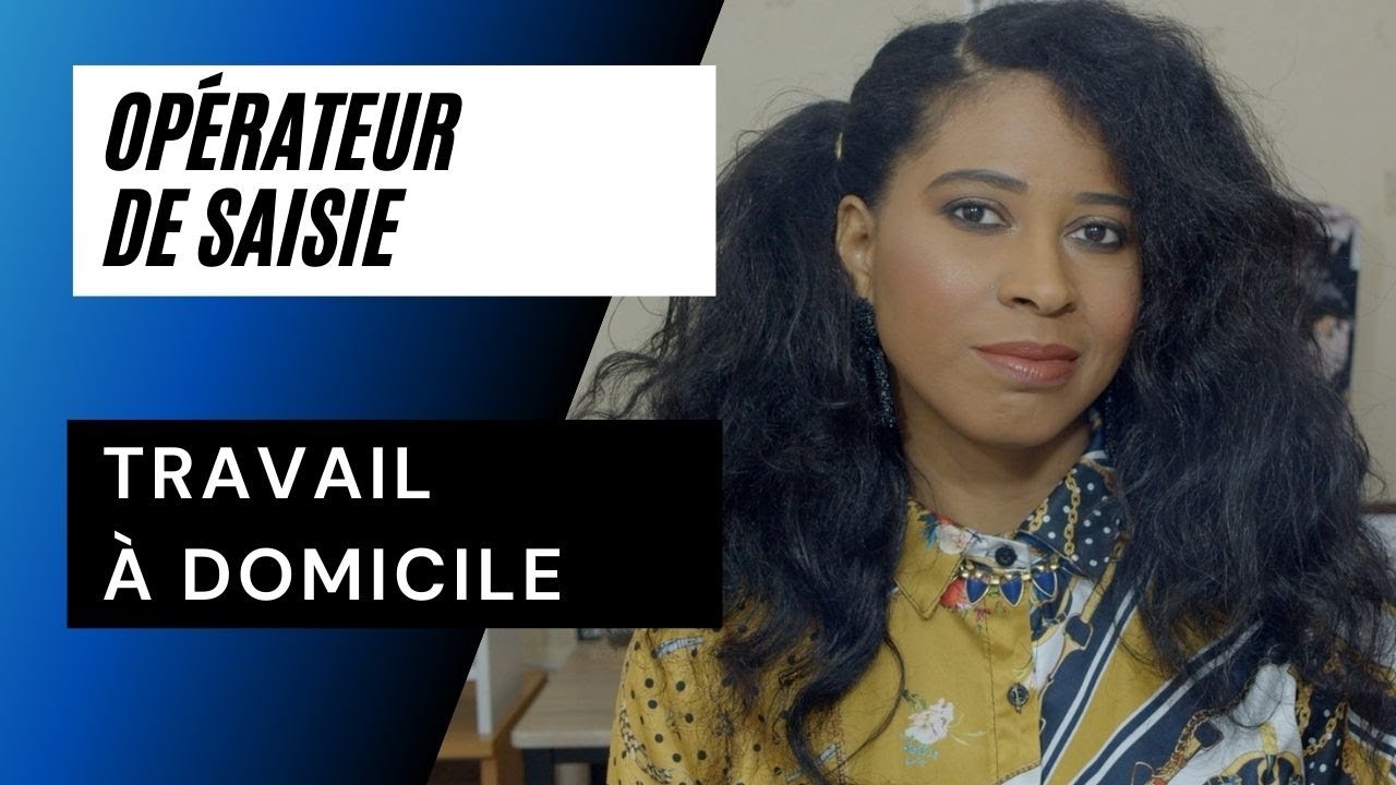 Opérateur De Saisie à Domicile Freelance