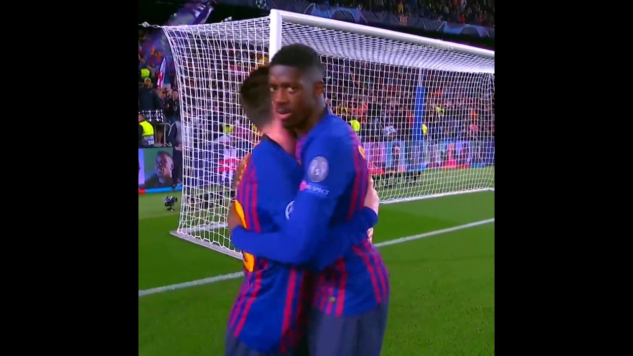 Messi & Dembele Friendship ❤️💯