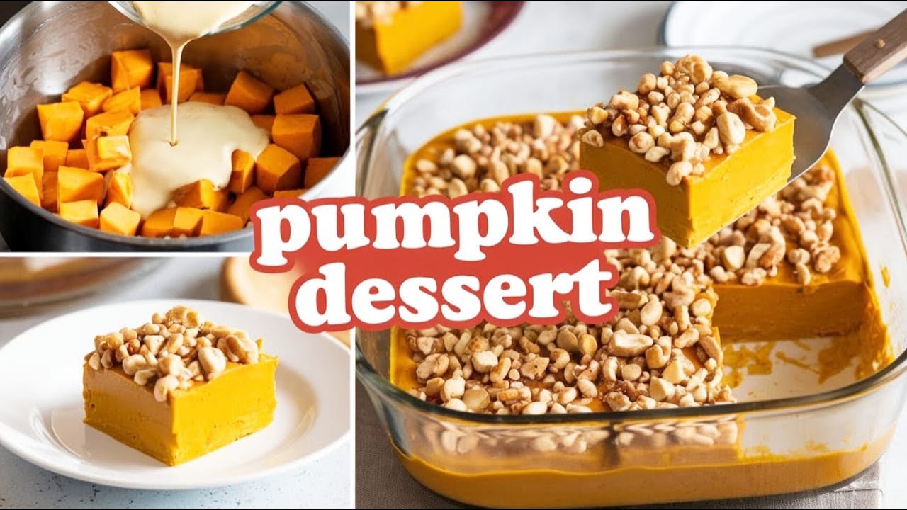 Easy Pumpkin Pie Recipe | American Pie Pumpkin Dessert | How To Make Pumpkin Pie Dessert | Dessert