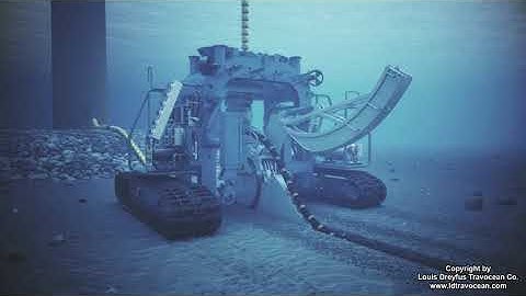LD Travocean TM05 Diverless Subsea Trencher