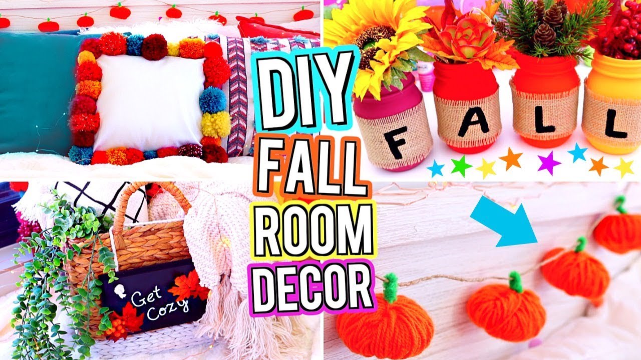 DIY ROOM DECOR! DIY Fall Room Decor! DIY Room Decorations! Easy ...