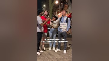 How many times can you subtract 10 from 100?