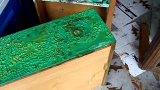 This video is not available. Stripping Paint off Old Dresser - the EASY way!