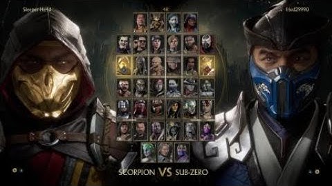 Mortal Kombat: Sleepy vs Godot.