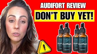 AUDIFORT DROPS REVIEW (⚠️BEWARE!⚠️) Audifort Works? Audifort Truth Exposed - Audifort Amazon Reviews