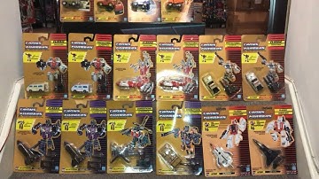Transformers generation one gold classic mosc collection. Complete G1 collection variant sealed