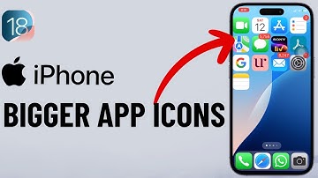 How to Make iPhone App Icons Bigger (iOS 18)